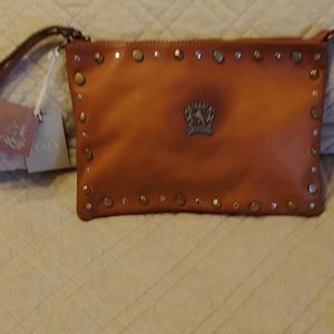 NWOT Italian leather handbag
